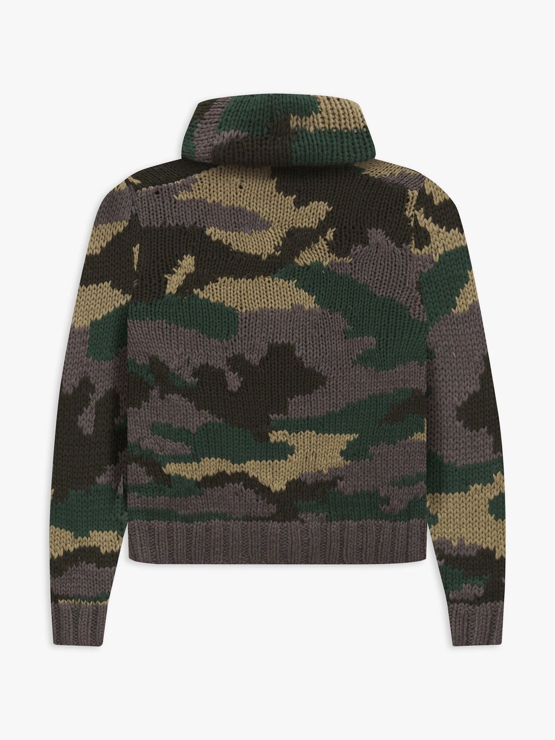 Rhude - Camo Knit Cardigan