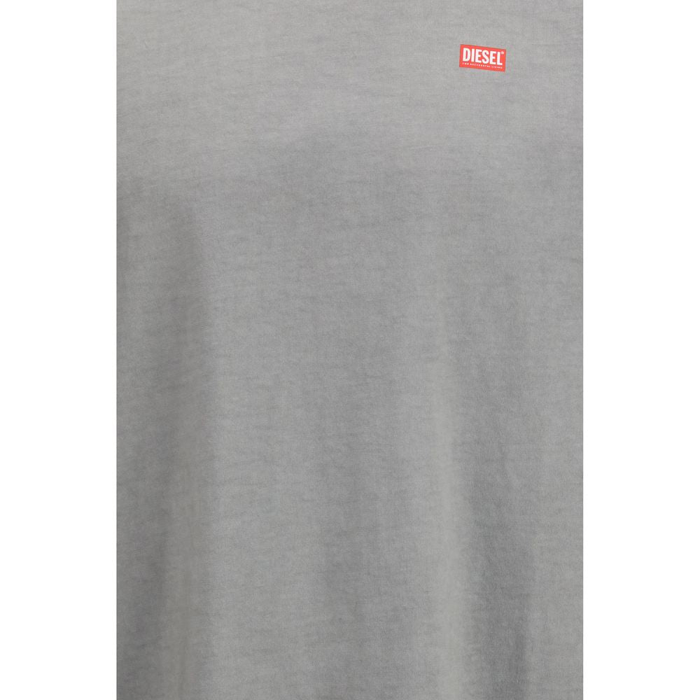 Gray Cotton T-Shirt-thumbmail-3