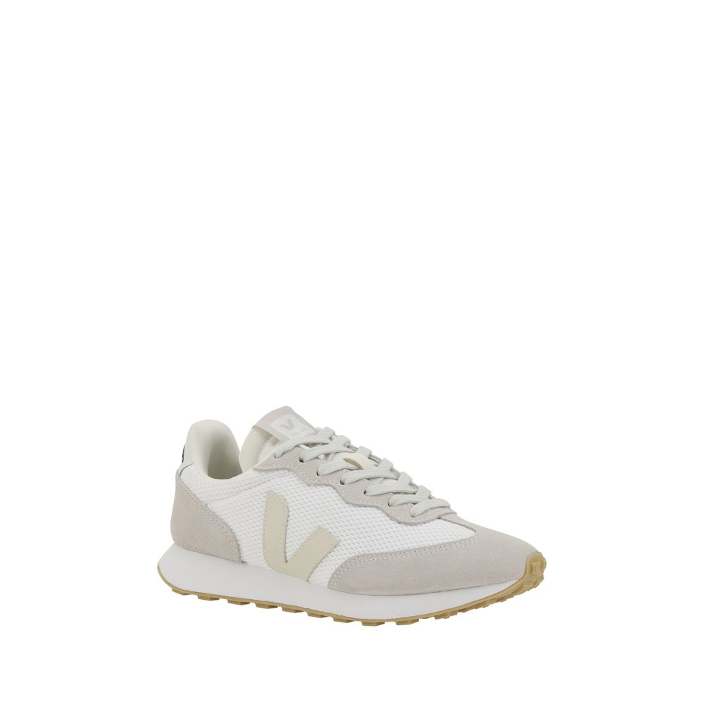 White Calf Leather Bos Taurus Athletic Sneakers