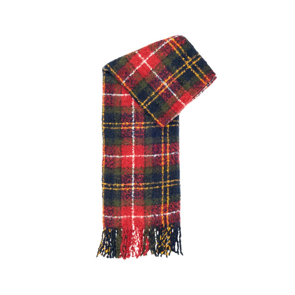 Barbour SALTBURN BEANIE &amp; TARTAN SCARF LGS0077