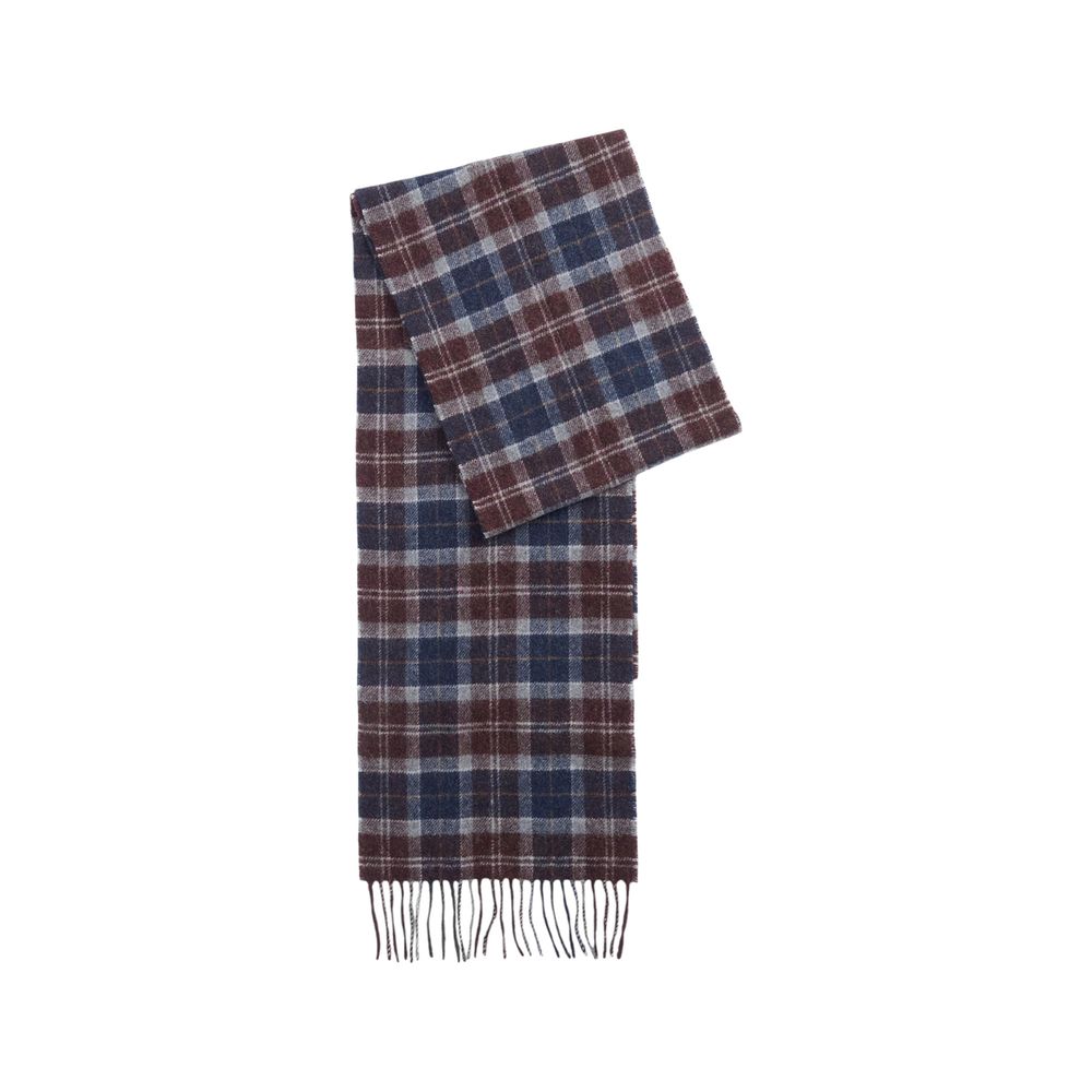 Barbour TARTAN LAMBSWOOL SCARF USC0001