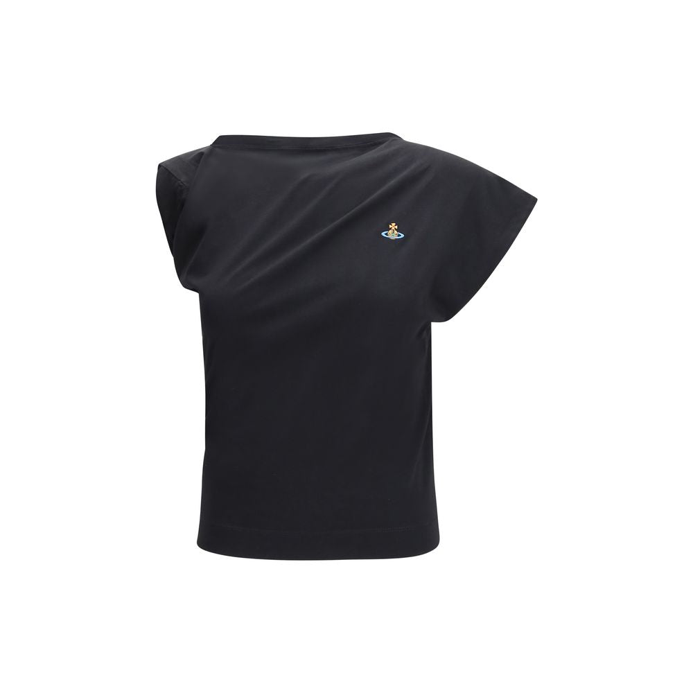Black Cotton T-Shirt