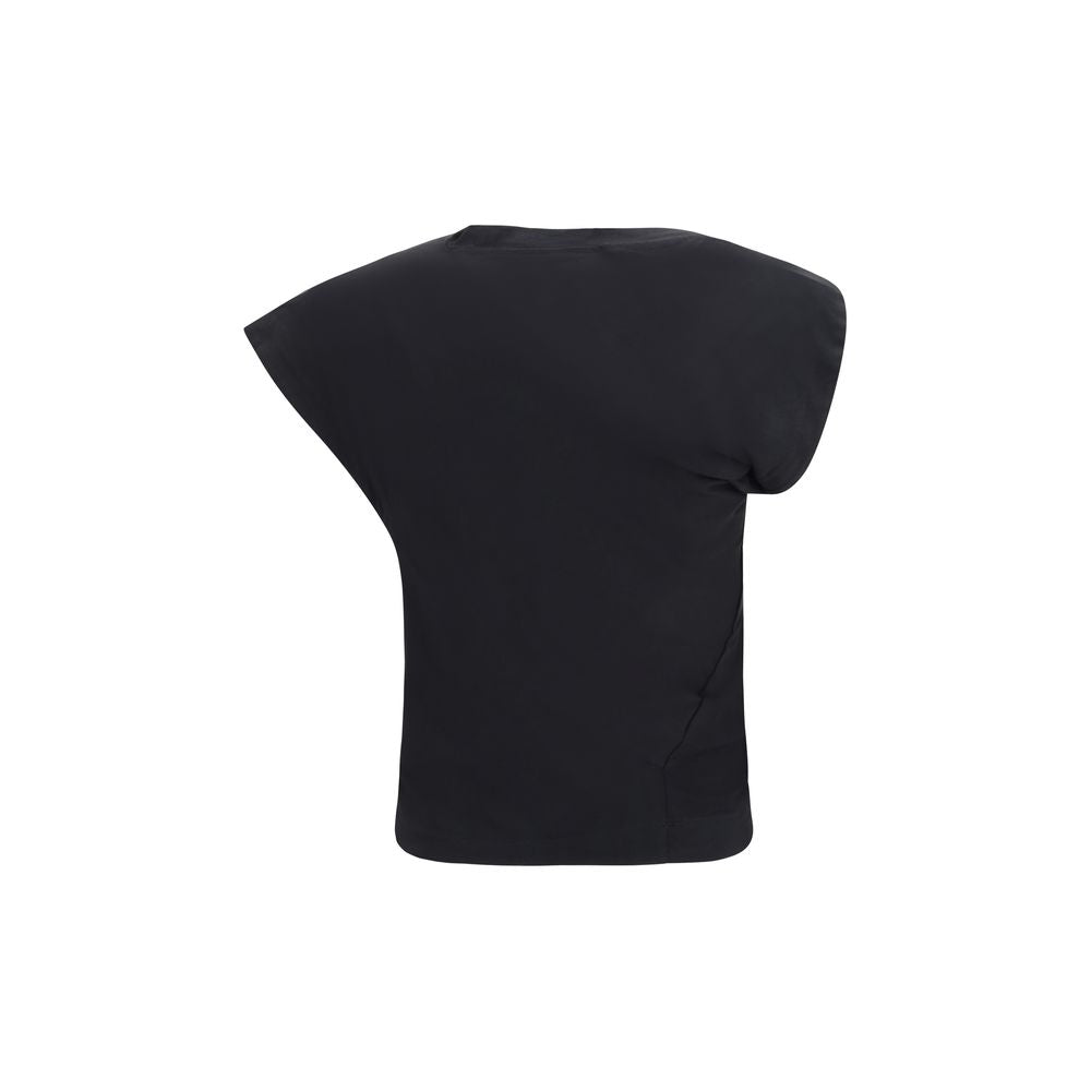 Black Cotton T-Shirt
