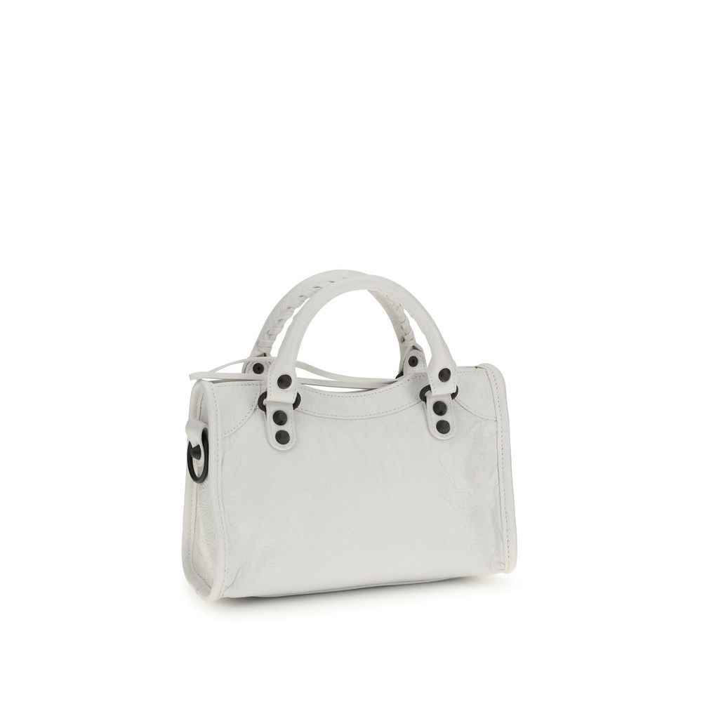 White Calf Leather Bos Taurus Handbag-thumbmail-3