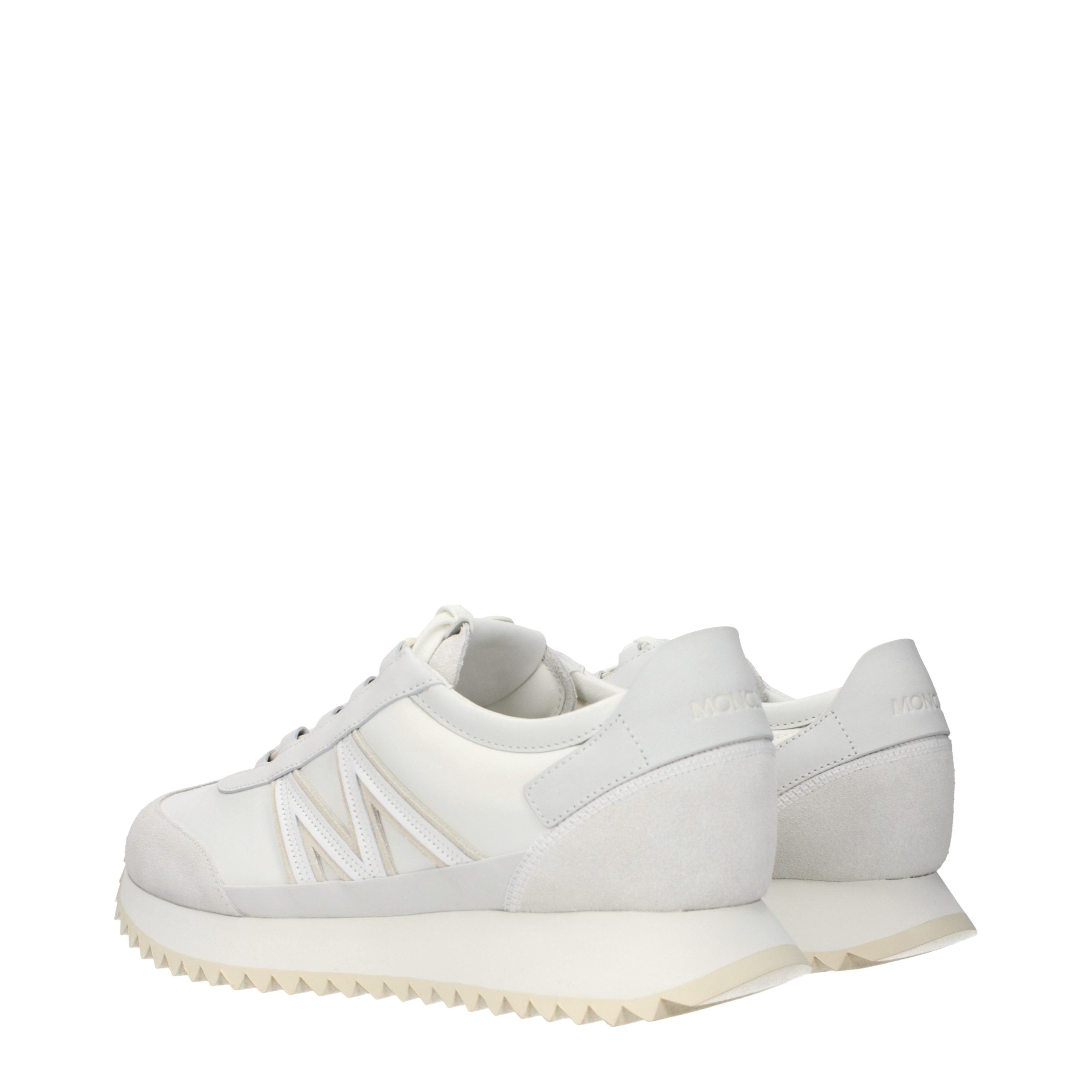 White Leather Athletic Sneakers-thumbmail-4