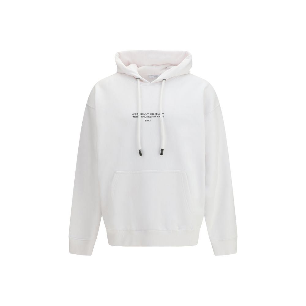White Cotton Sweatshirt