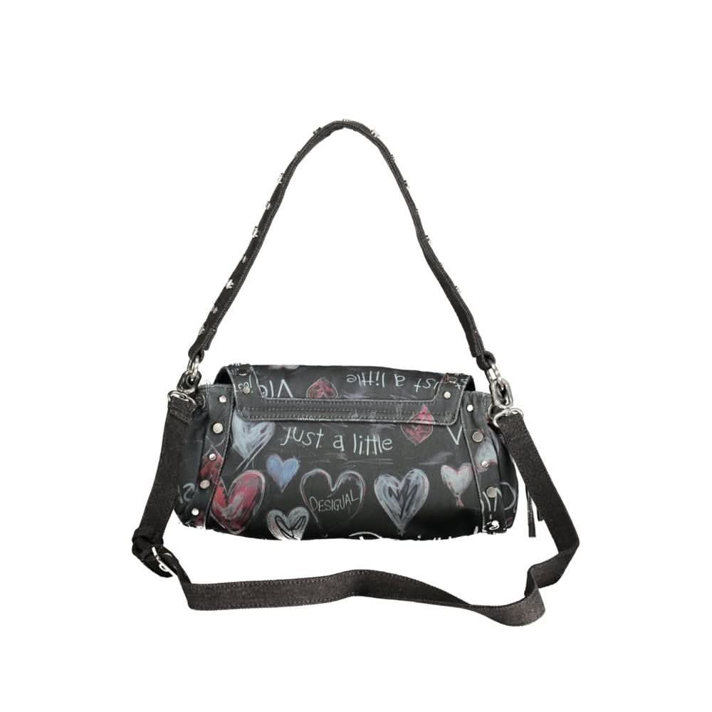 Black Polyester Women Bag Desigual