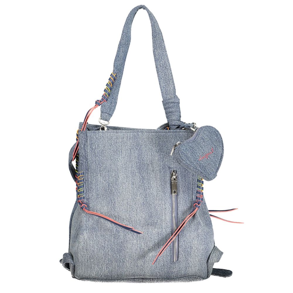 Azzurro Cotton Women Backpack