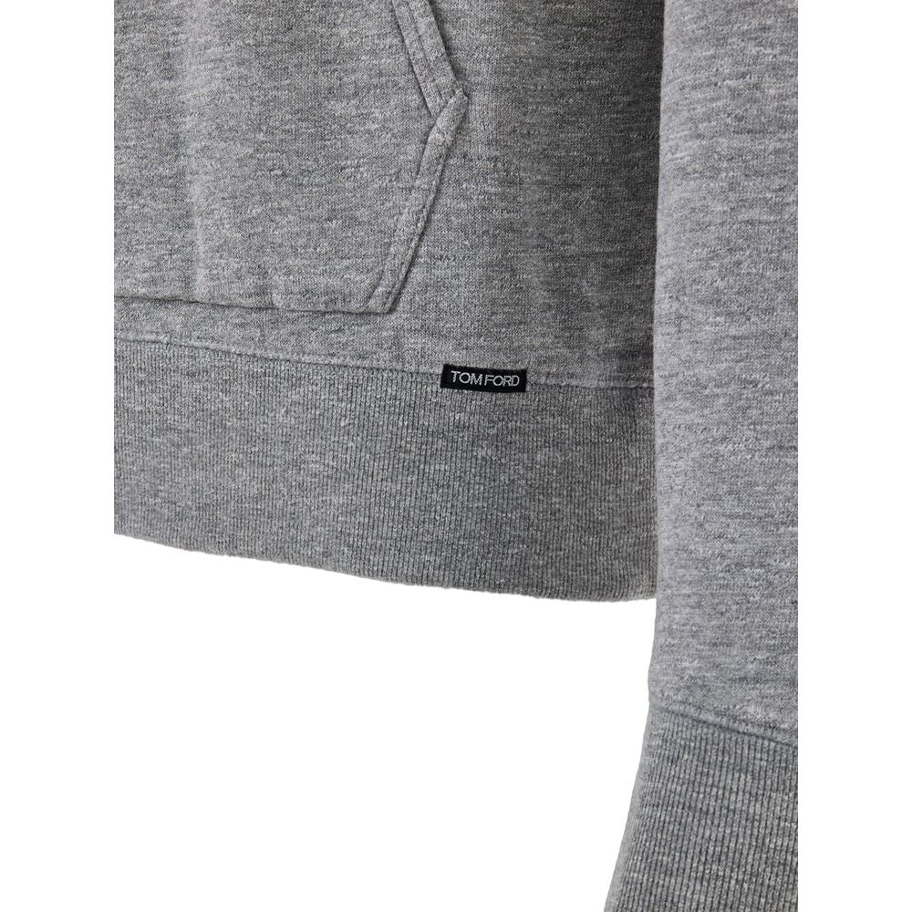 Gray Cotton Hoodie-thumbmail-4