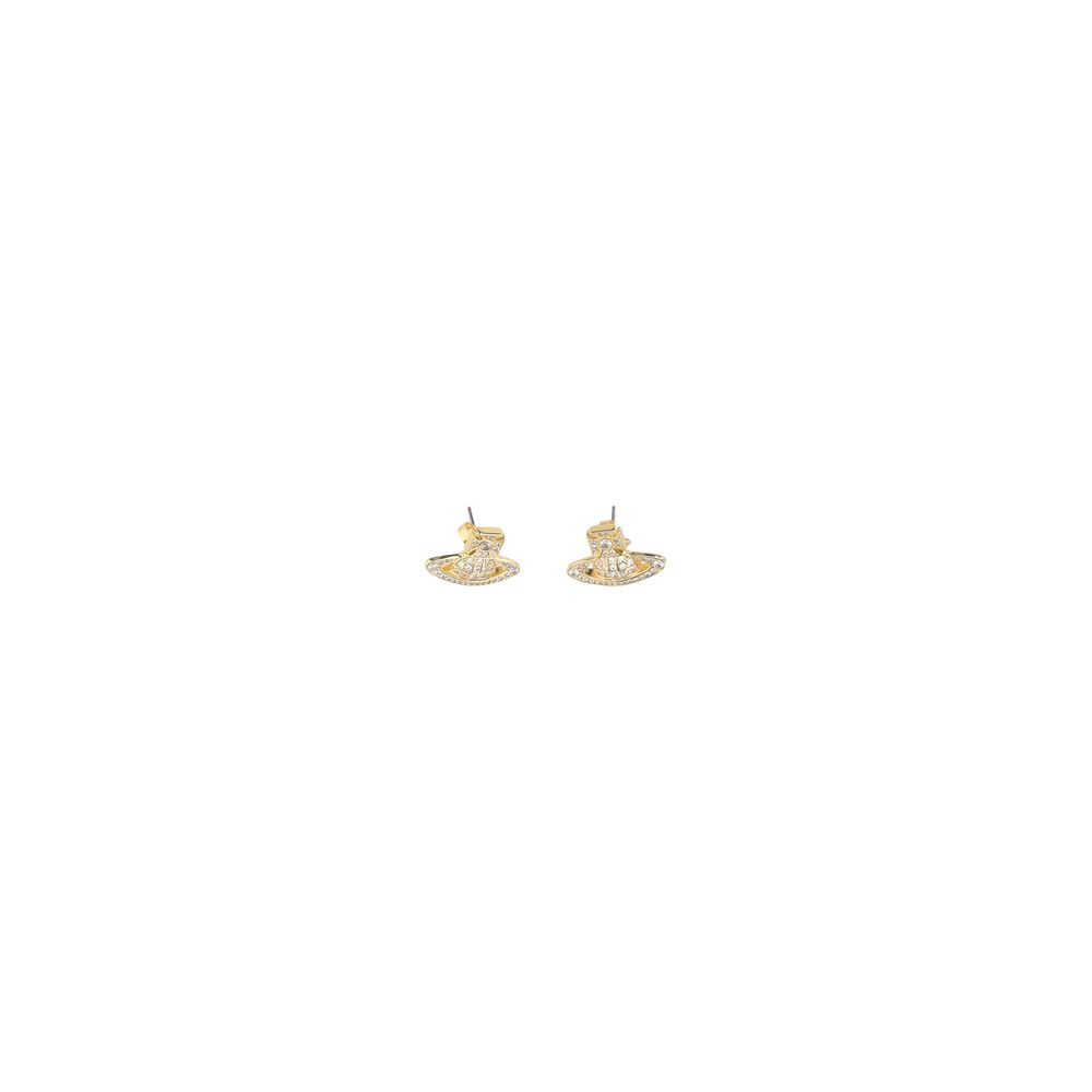 Gold Brass Earrings