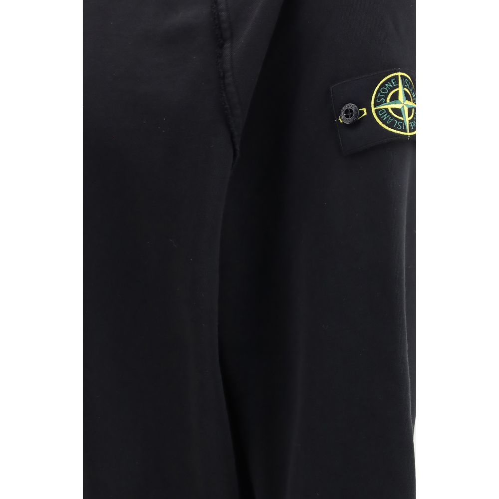 Black Cotton Sweatshirt-thumbmail-3