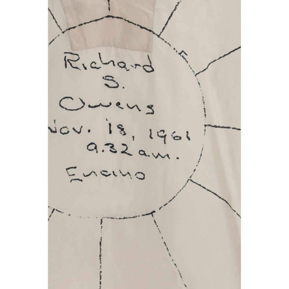 Beige Viscose Pattern Shirt-thumbmail-3