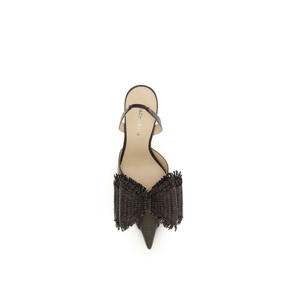 Brown Raffia Platform Pumps-thumbmail-4