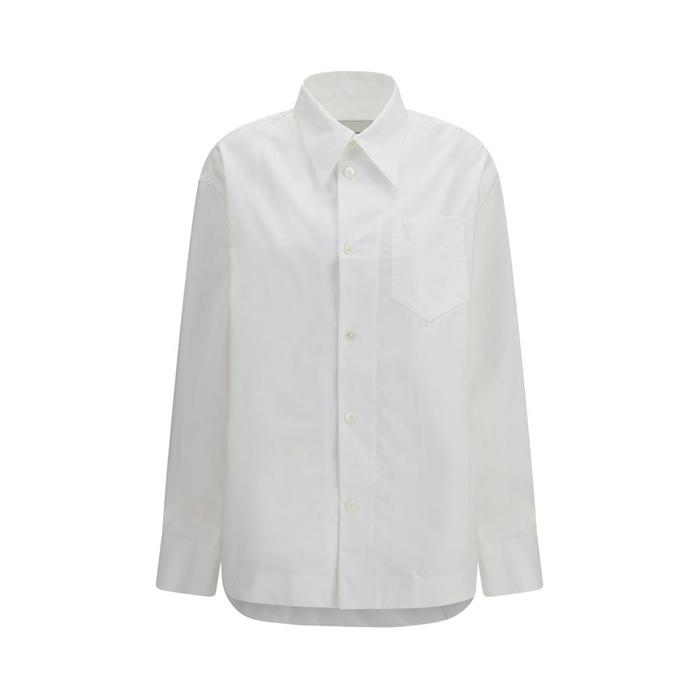 White Cotton Dress Shirt