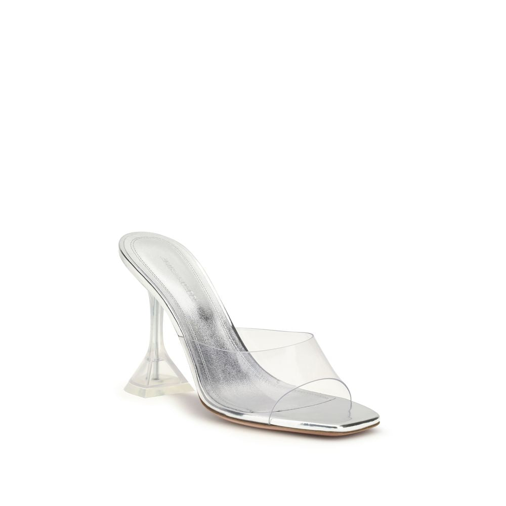 Silver Pvc Sandals