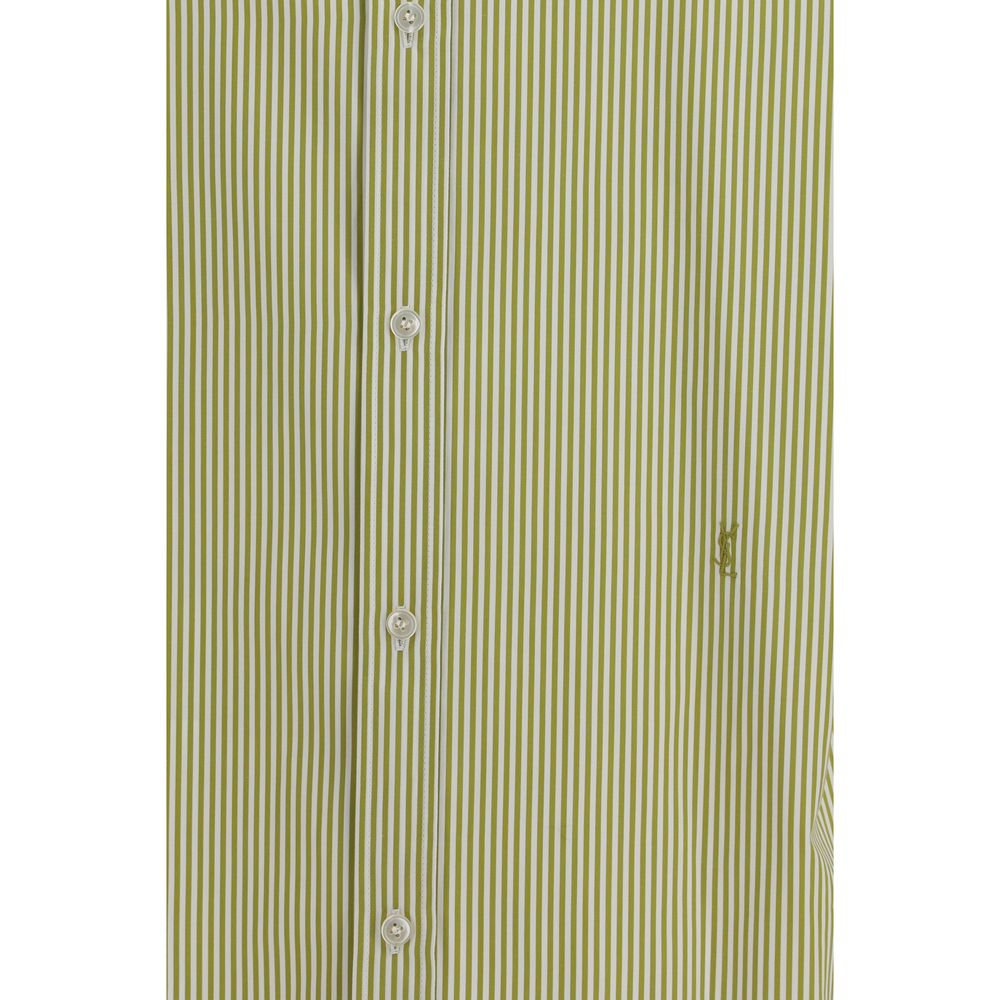 Bicolor Cotton Pattern Shirt-thumbmail-3