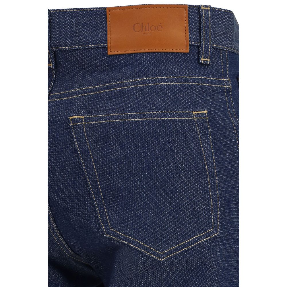 Blue Cotton Slim Fit Jeans-thumbmail-3