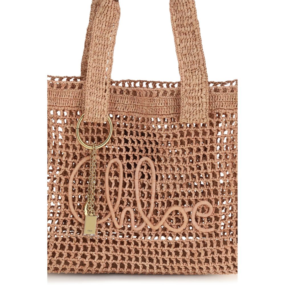 Beige Raffia Shoulder Bag-thumbmail-4