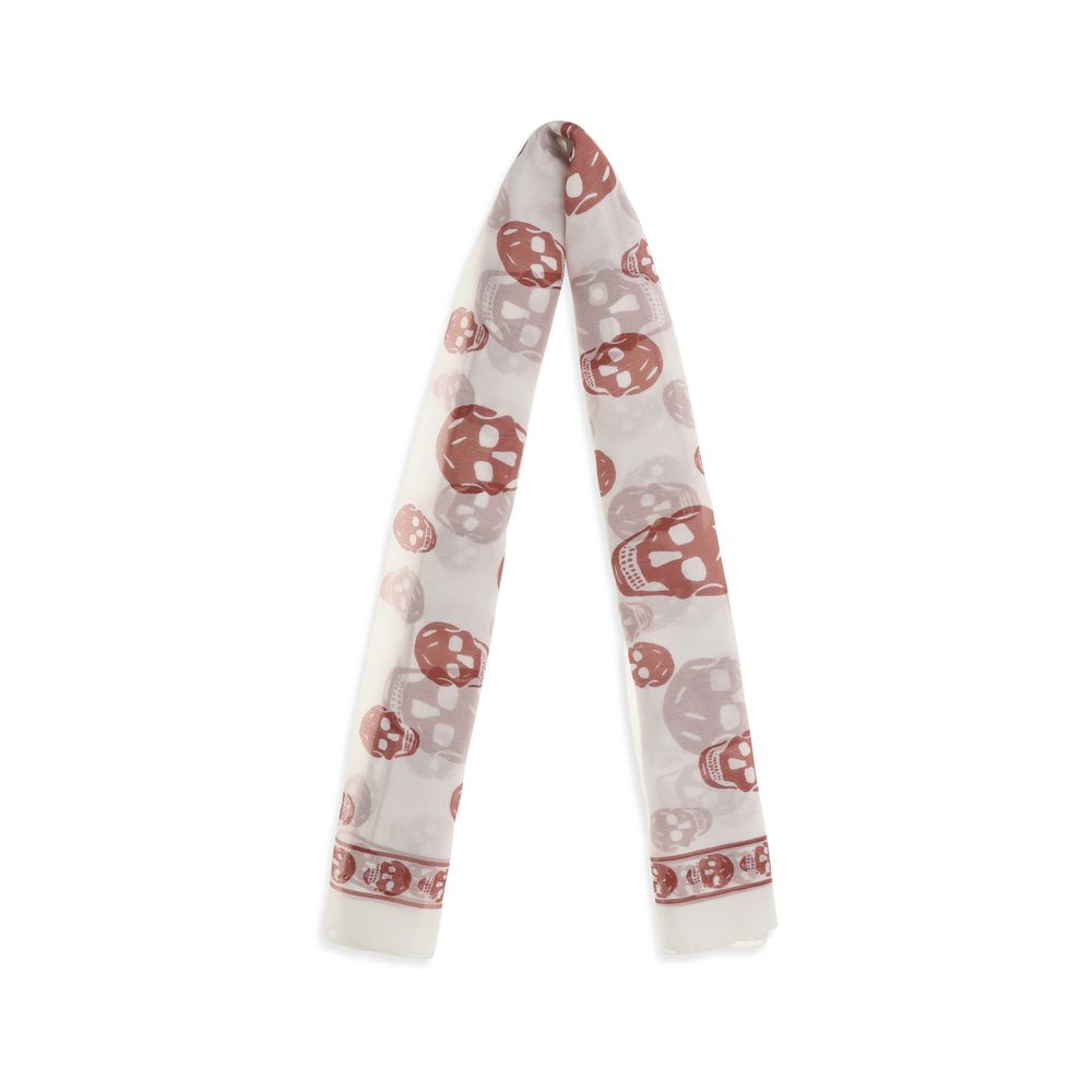 Multicolor Silk Scarf Alexander McQueen