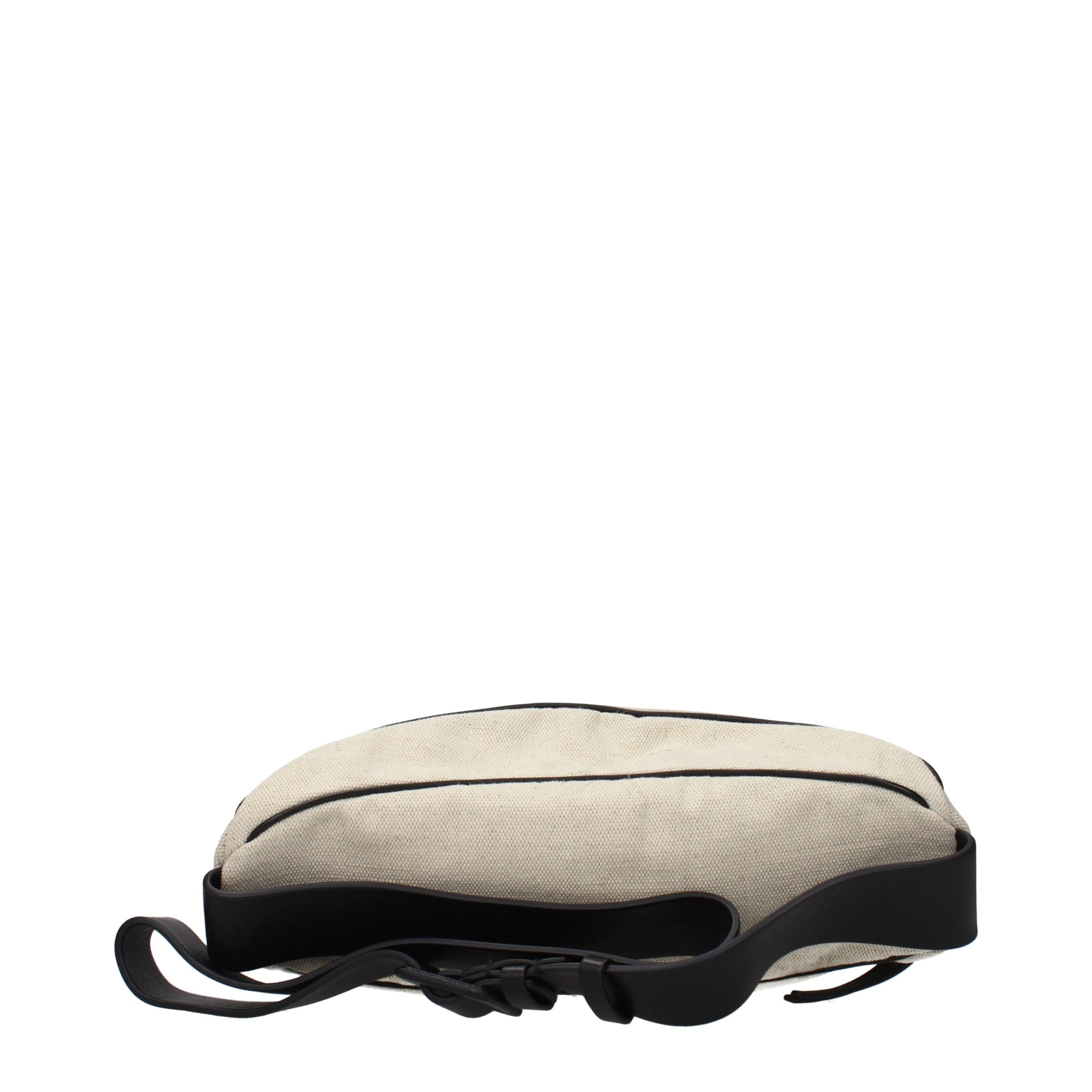 Beige Fabric Backpack-thumbmail-3