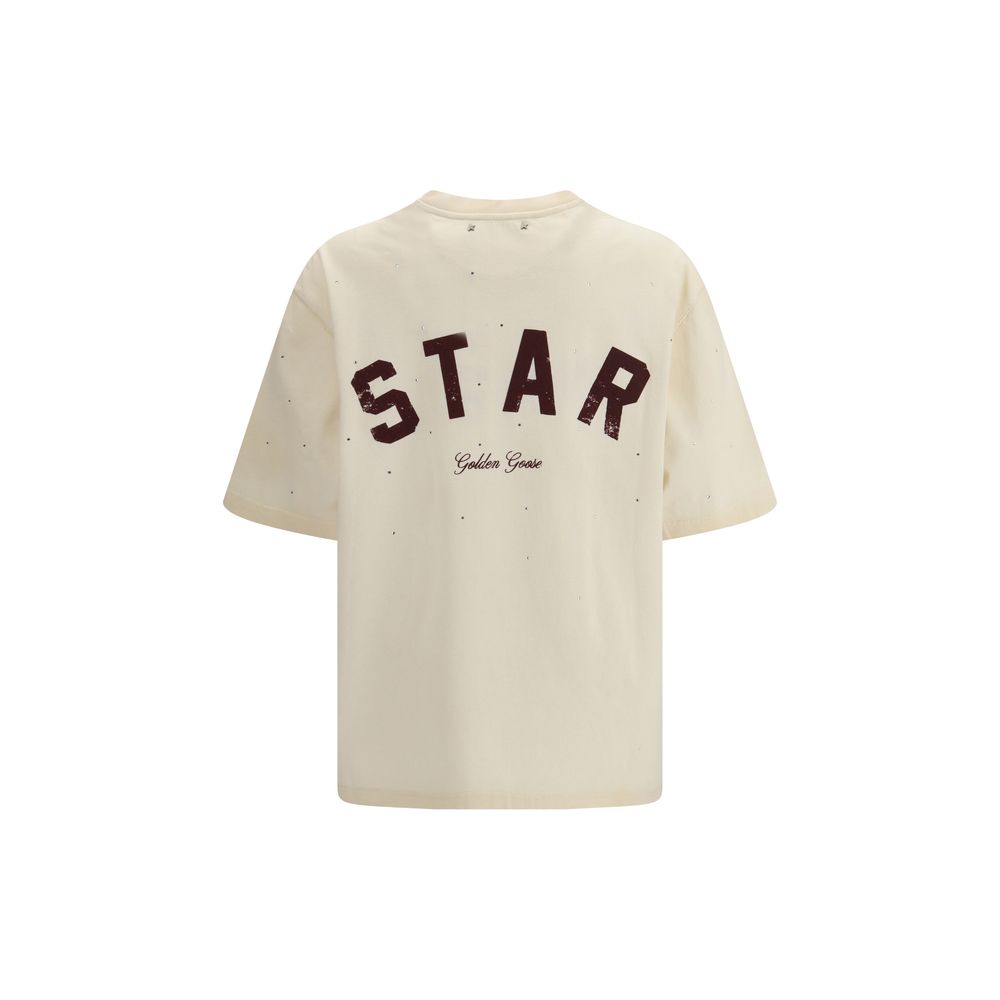 Beige Cotton T-Shirt