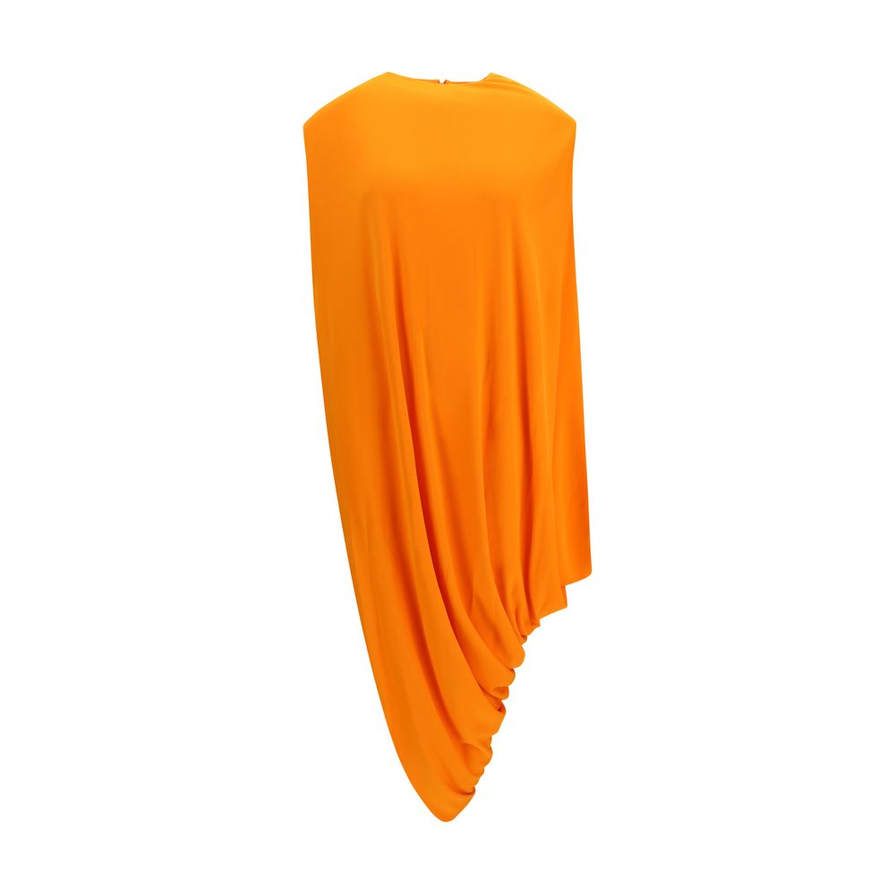 Orange Viscose Casual Dress Tom Ford