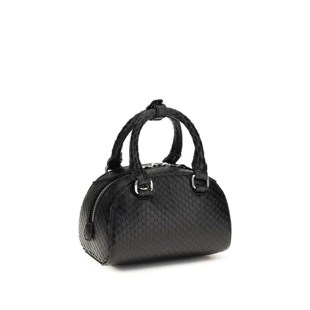 Black Calf Leather Bos Taurus Handbag-thumbmail-3