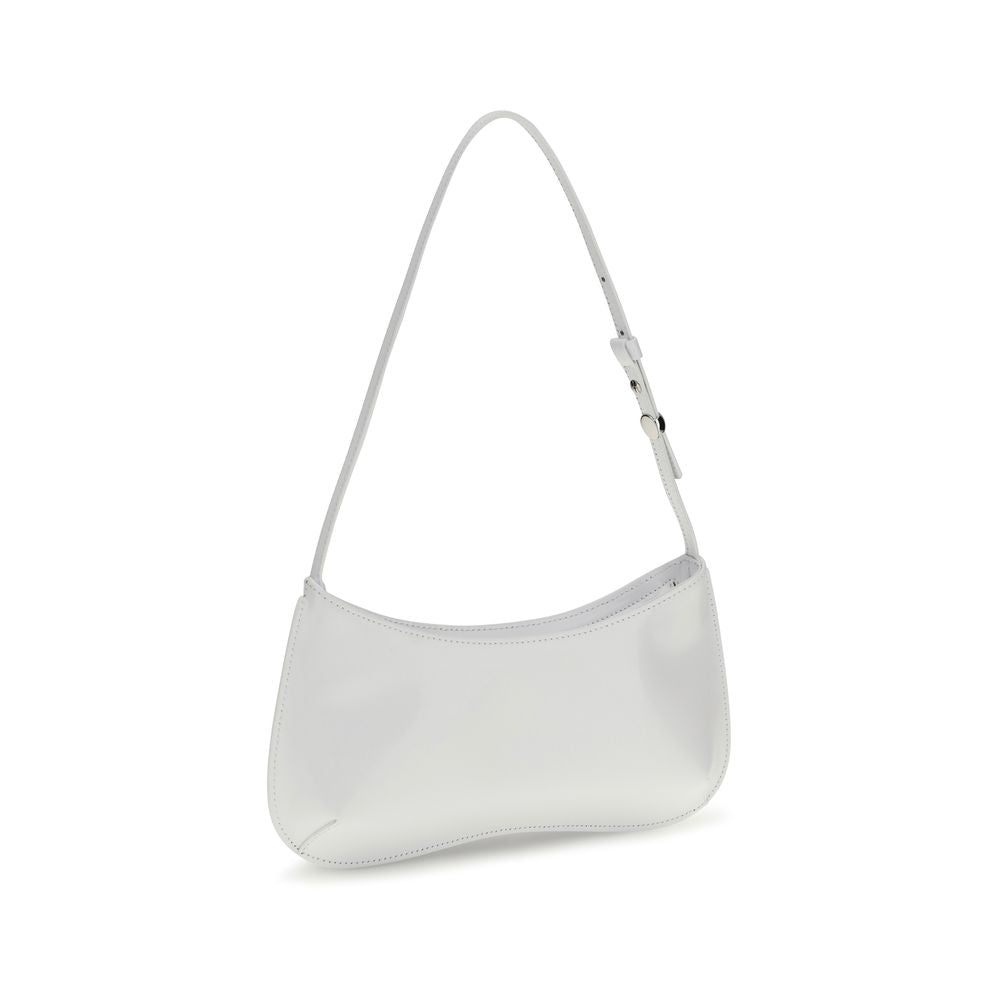 White Calf Leather Bos Taurus Shoulder Bag-thumbmail-3