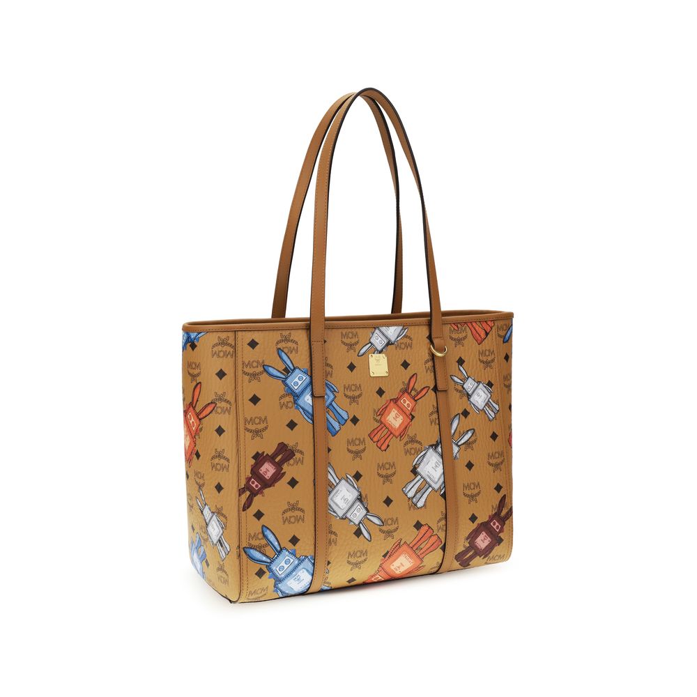 Brown Fabric Shoulder Bag