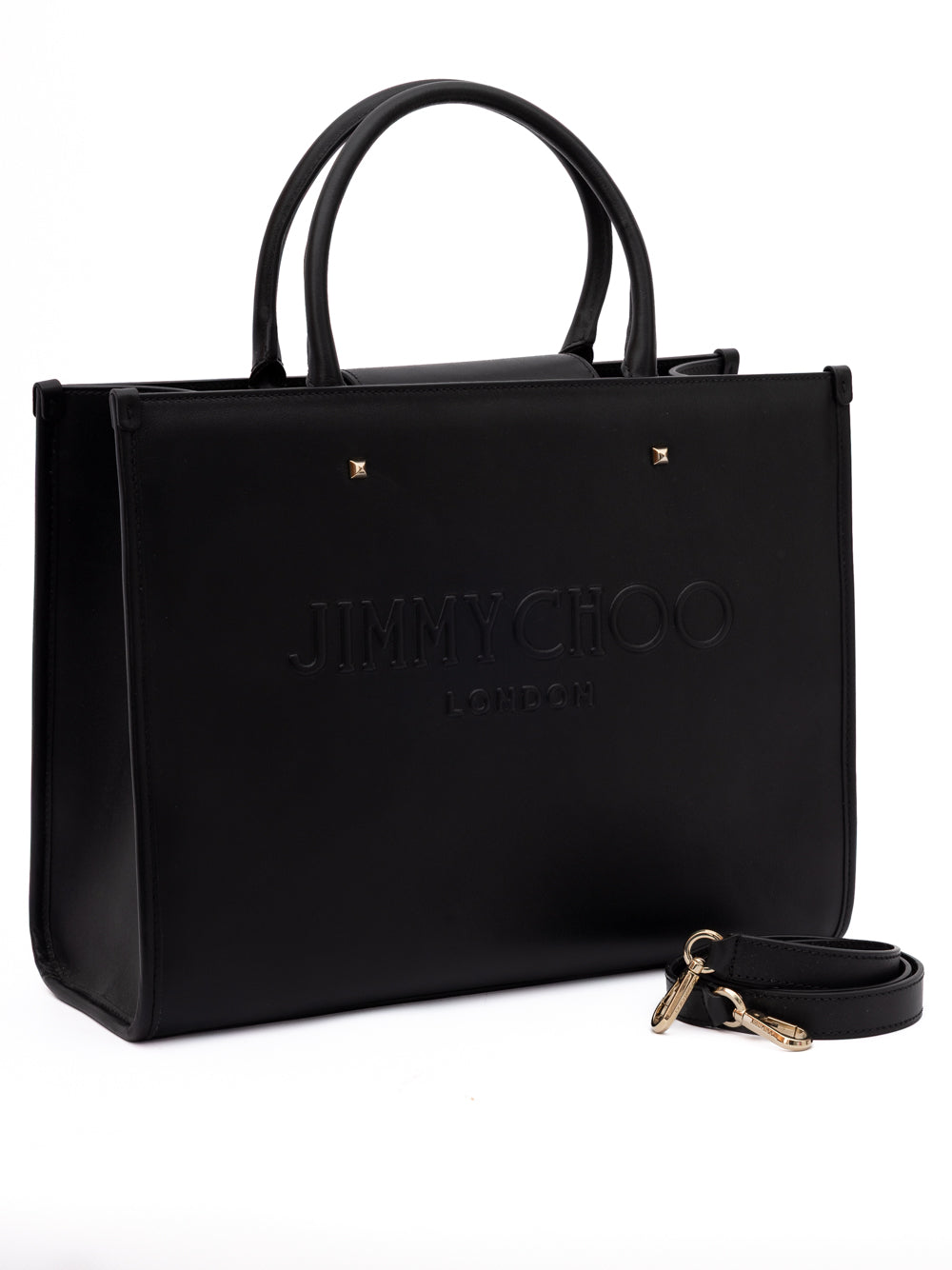 Black Avenue S Tote Leather Handbag-thumbmail-3