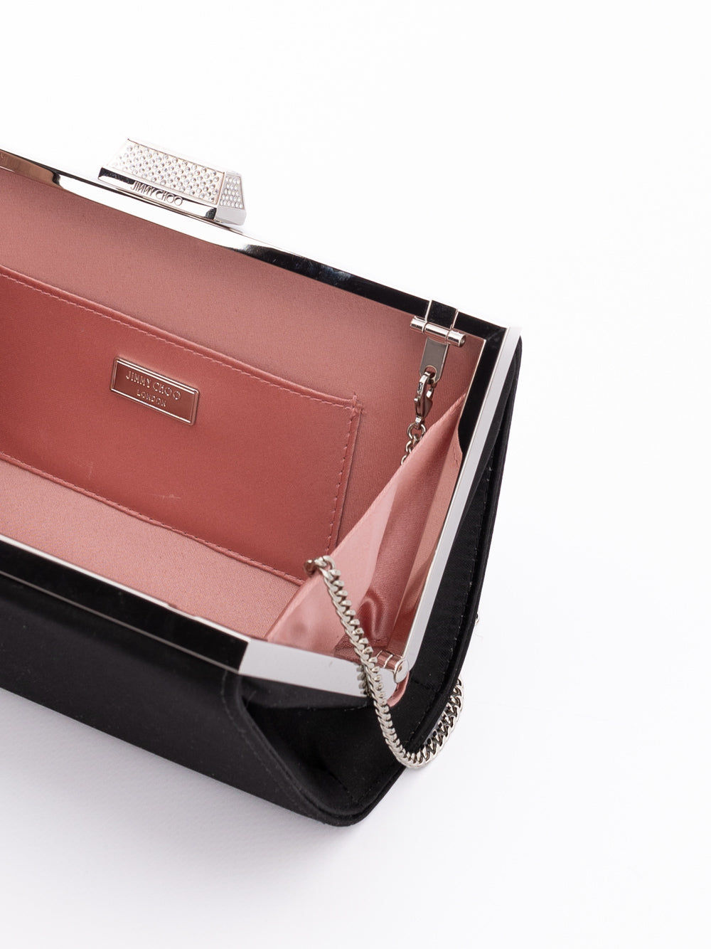 Black Satin Crossbody Bag-thumbmail-4