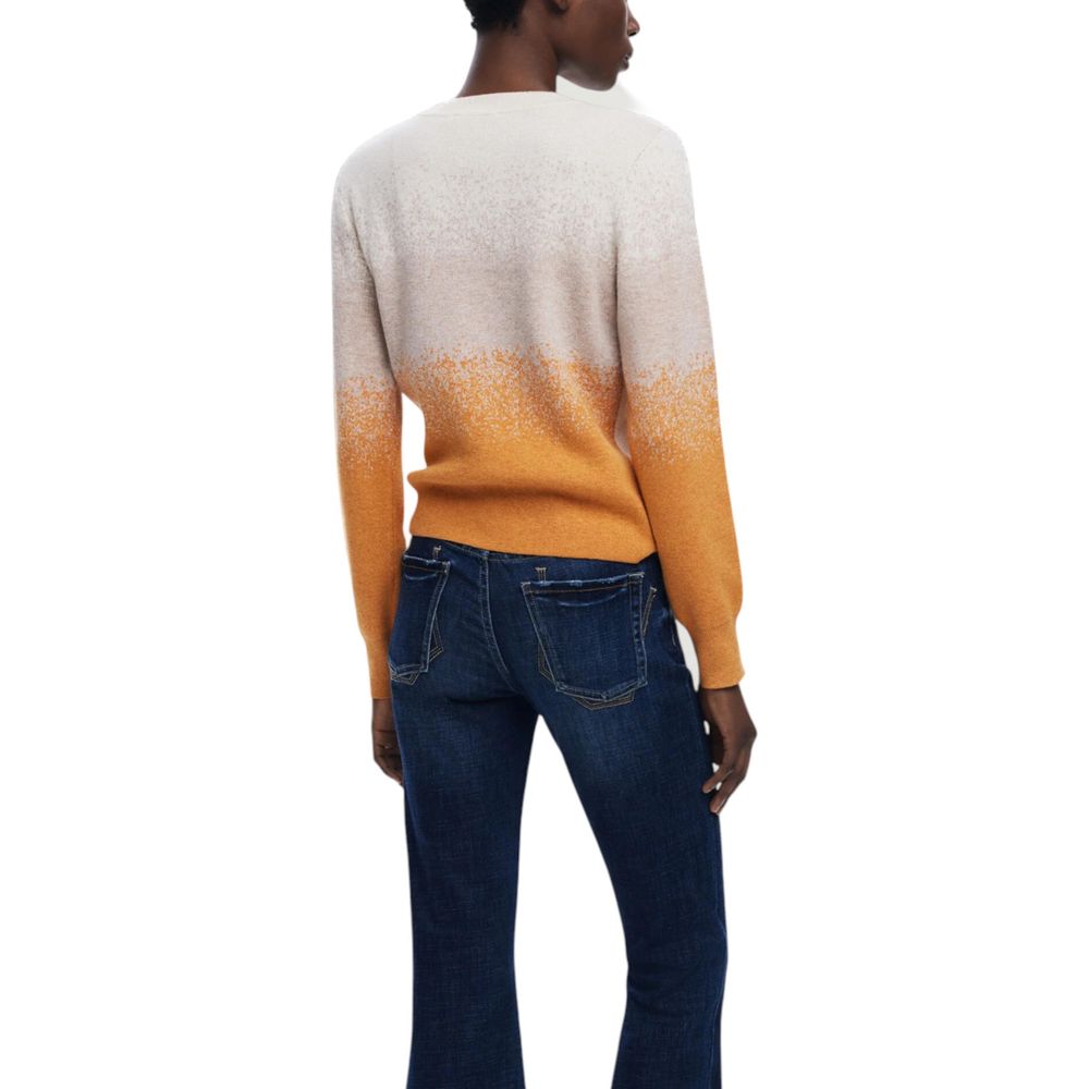 Beige Viscose Sweatshirt