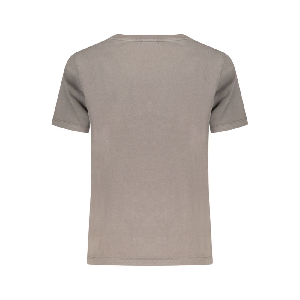 Grigio Cotton Women T-Shirt