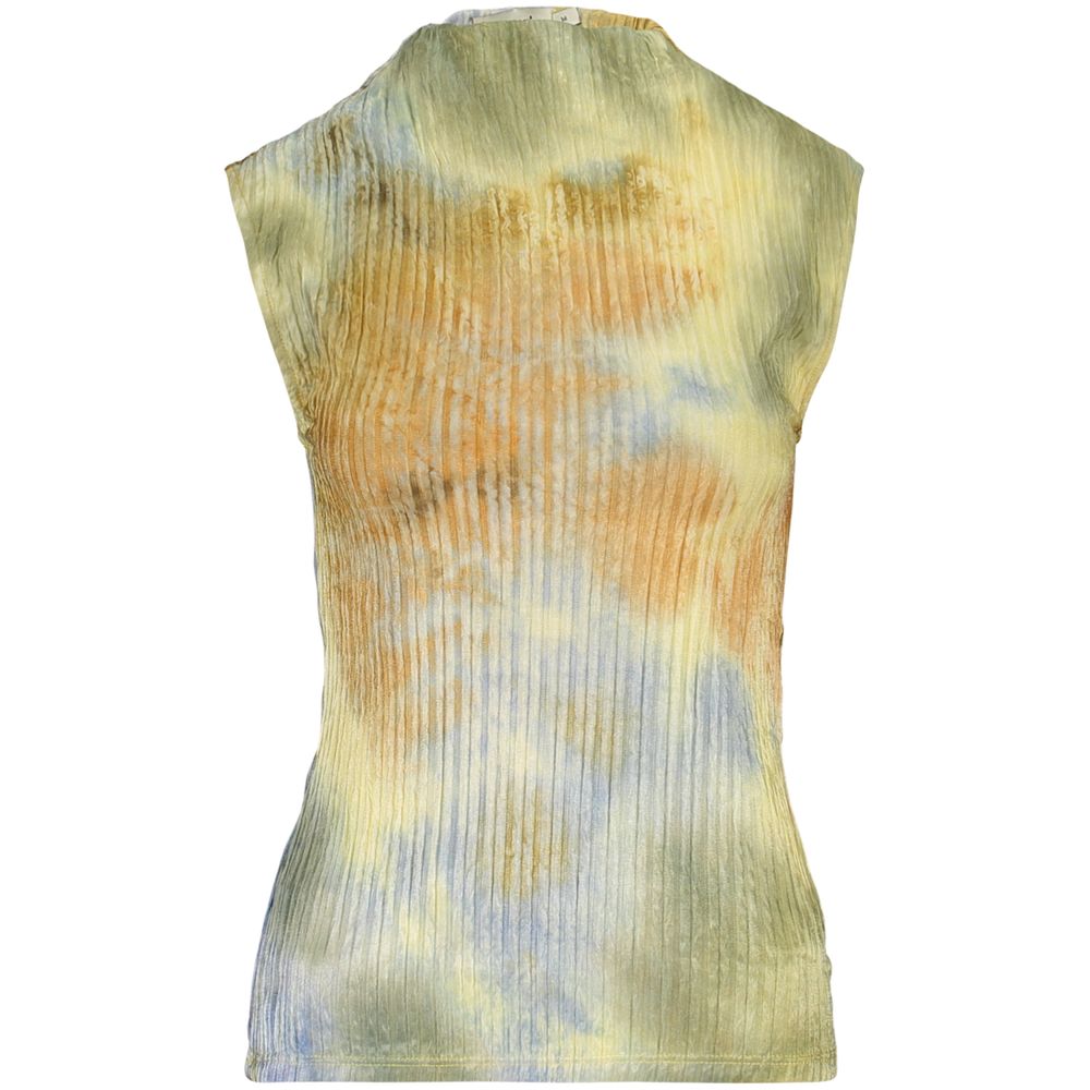 Giallo Polyester Women Tank Top