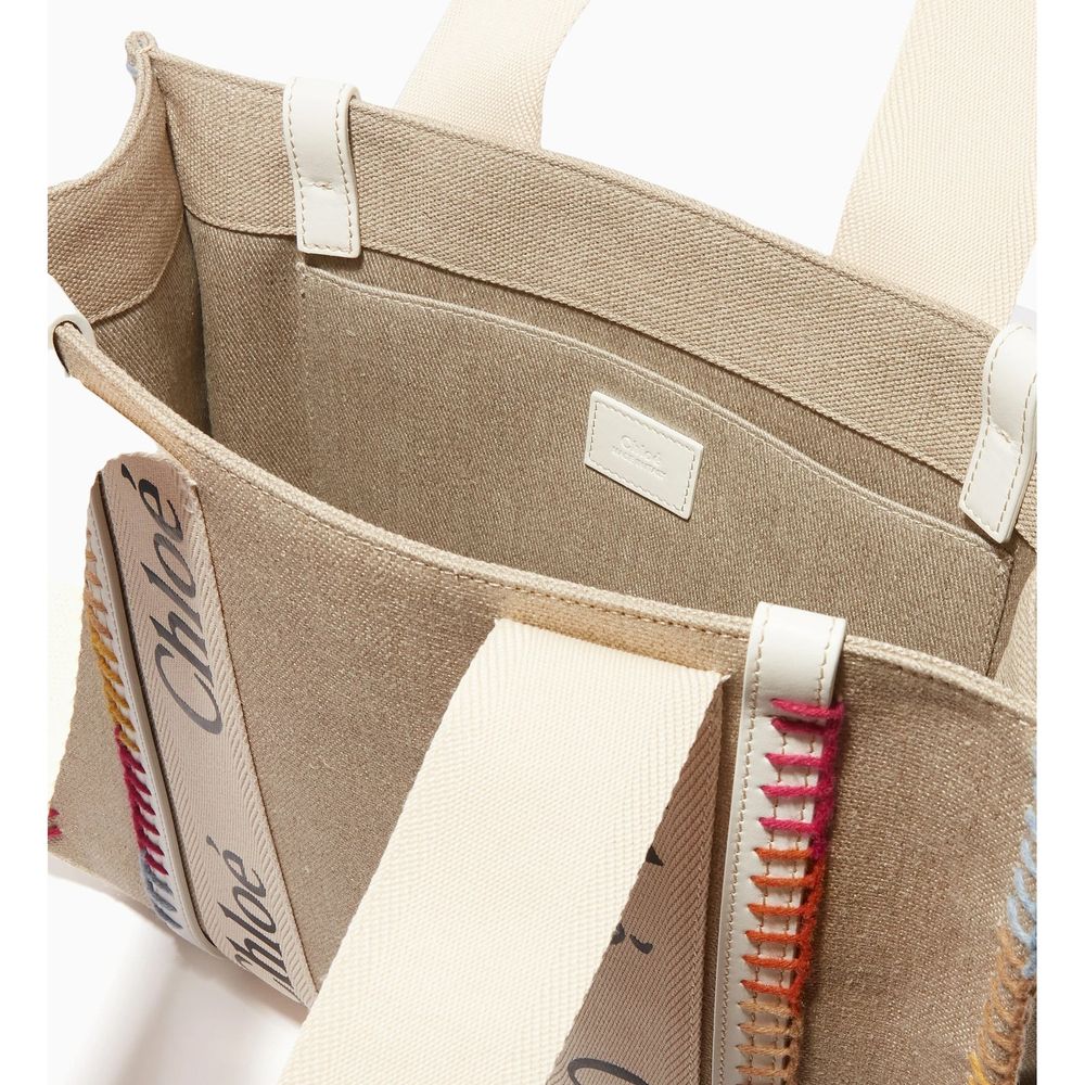 Beige Wool Tote Bag-thumbmail-3