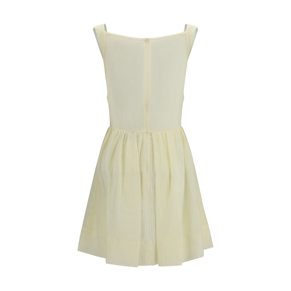 Bicolor Cotton Casual Dress