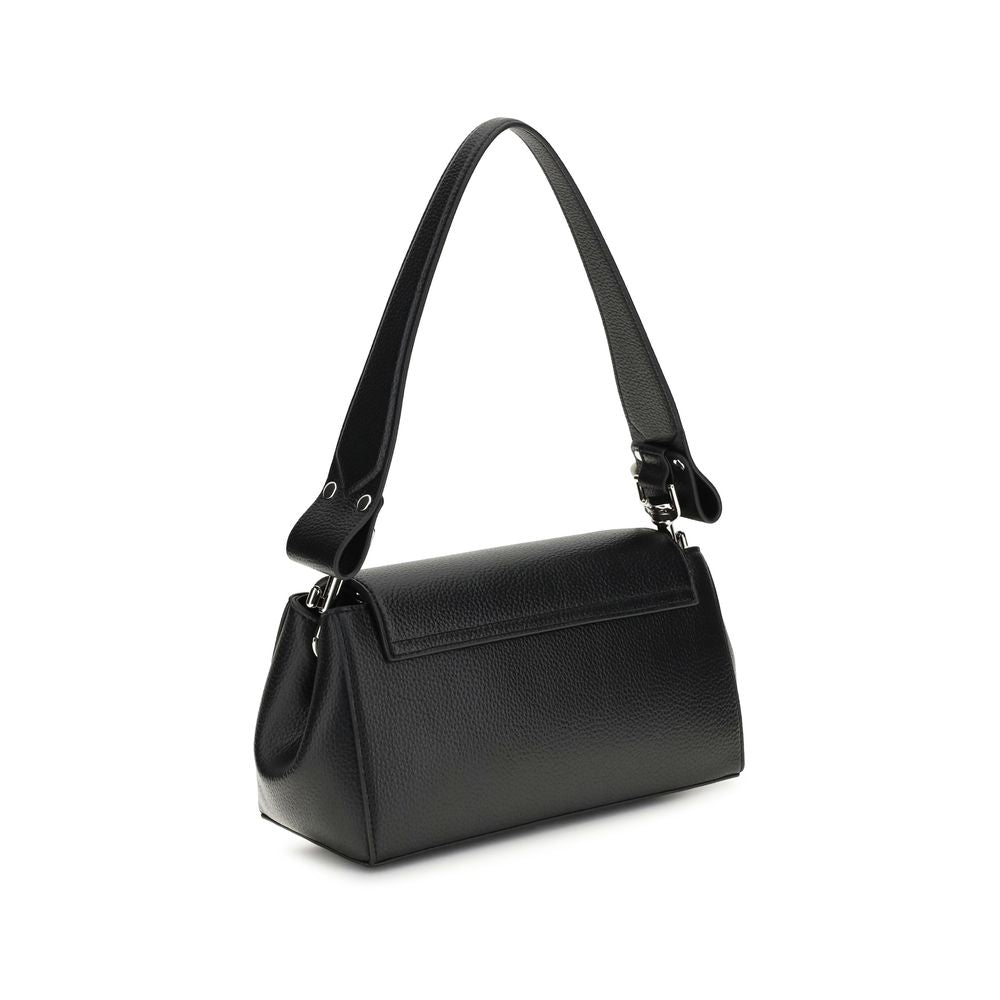 Black Polyethylene Shoulder Bag-thumbmail-3