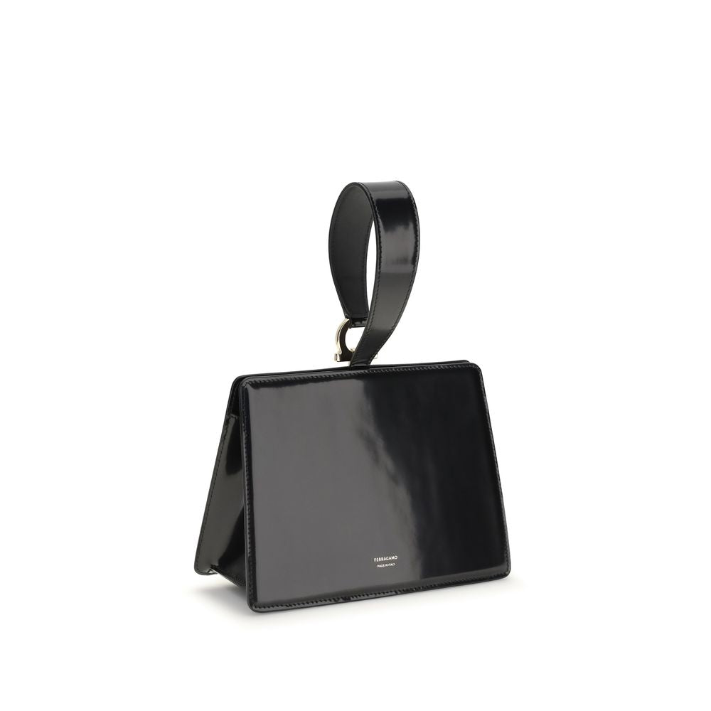 Black Calf Leather Bos Taurus Clutch Bag-thumbmail-3