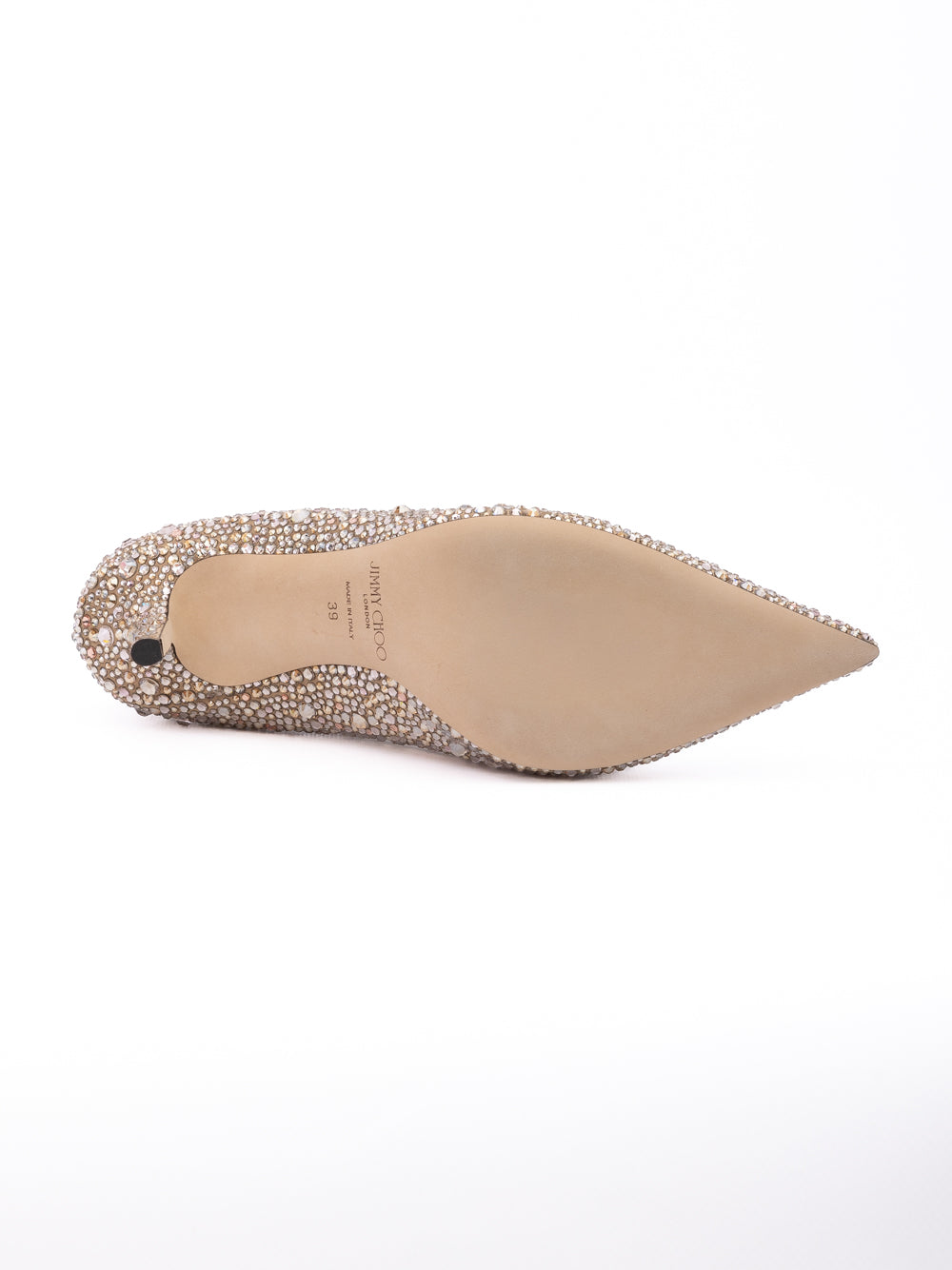 Light Bronze Crystal Love 85 Pumps-thumbmail-4