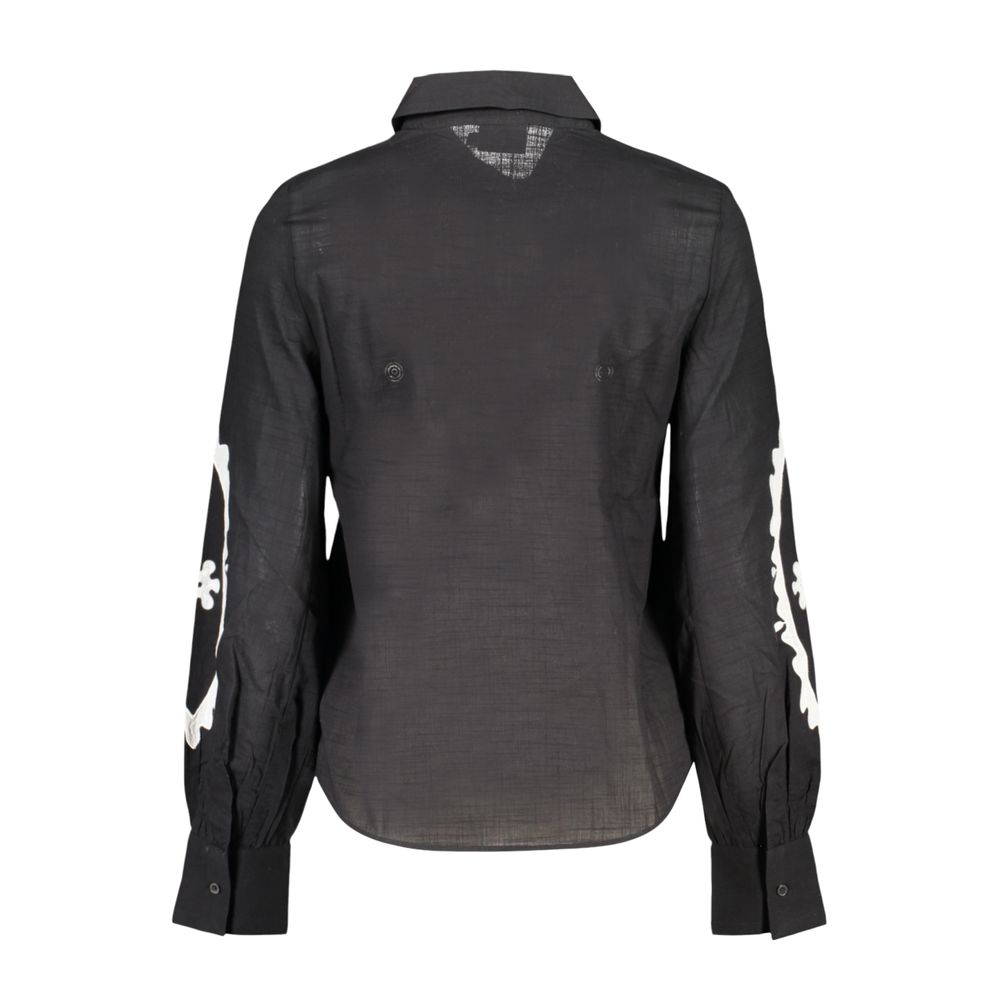 Nero Cotton Women Shirt