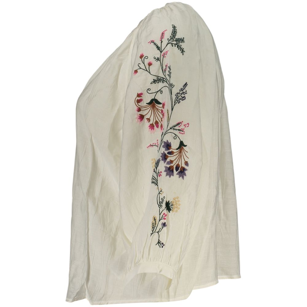 Roman Blue Viscosa Women's Shirt-thumbmail-3