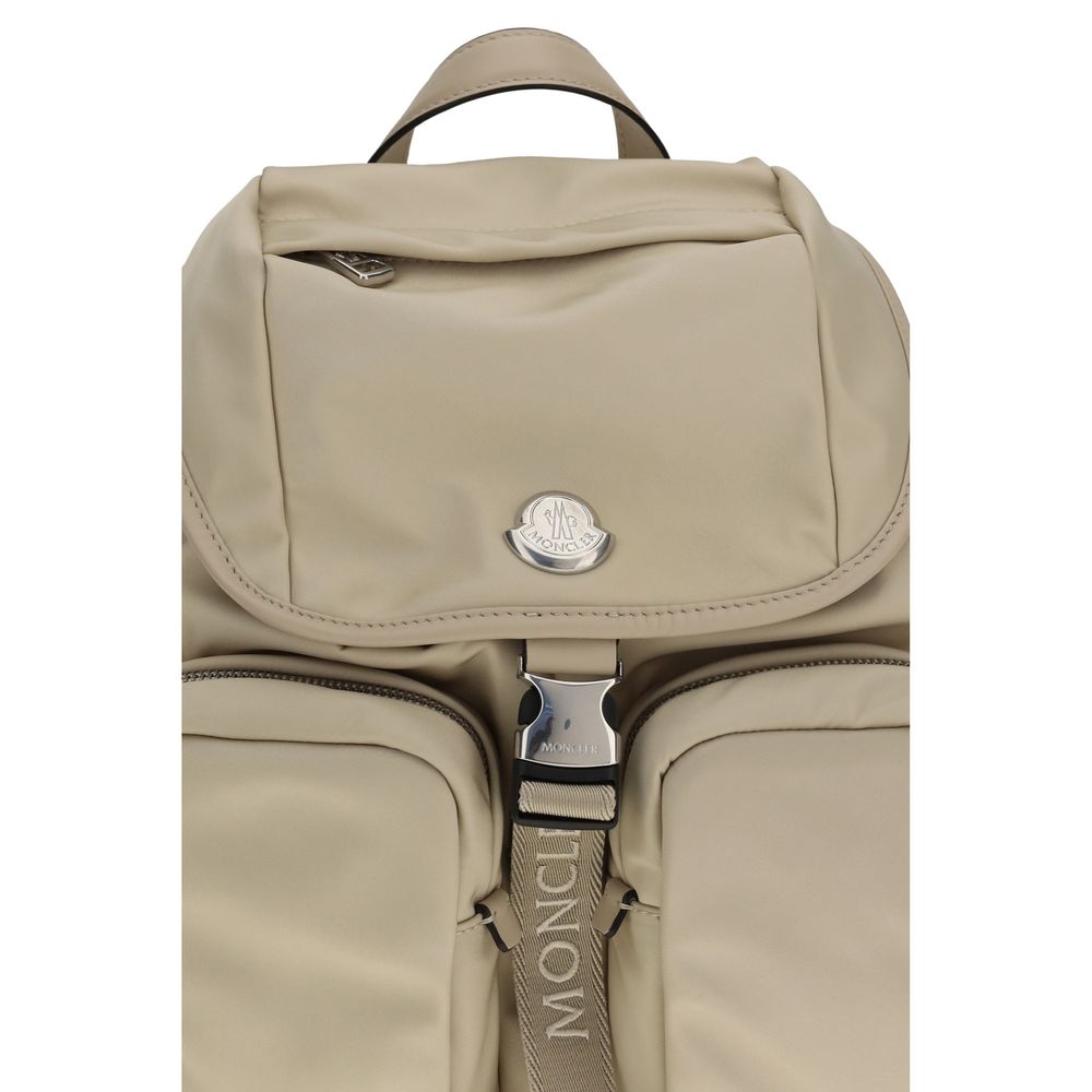 Beige Polyamide Backpack-thumbmail-3