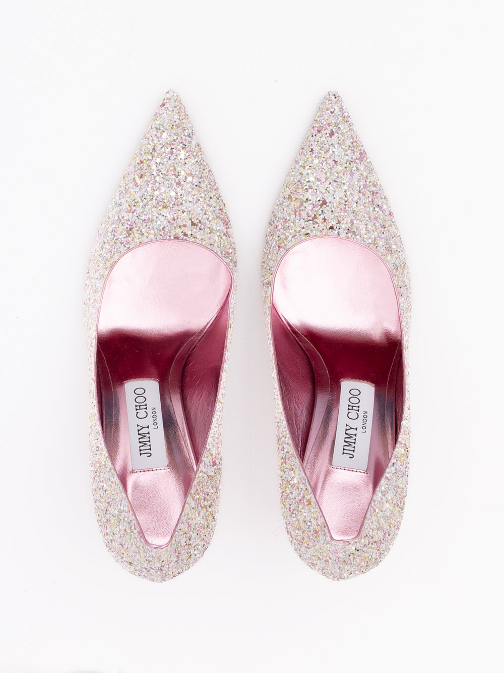 Candy Pink Glitter Love 85 Pumps-thumbmail-3