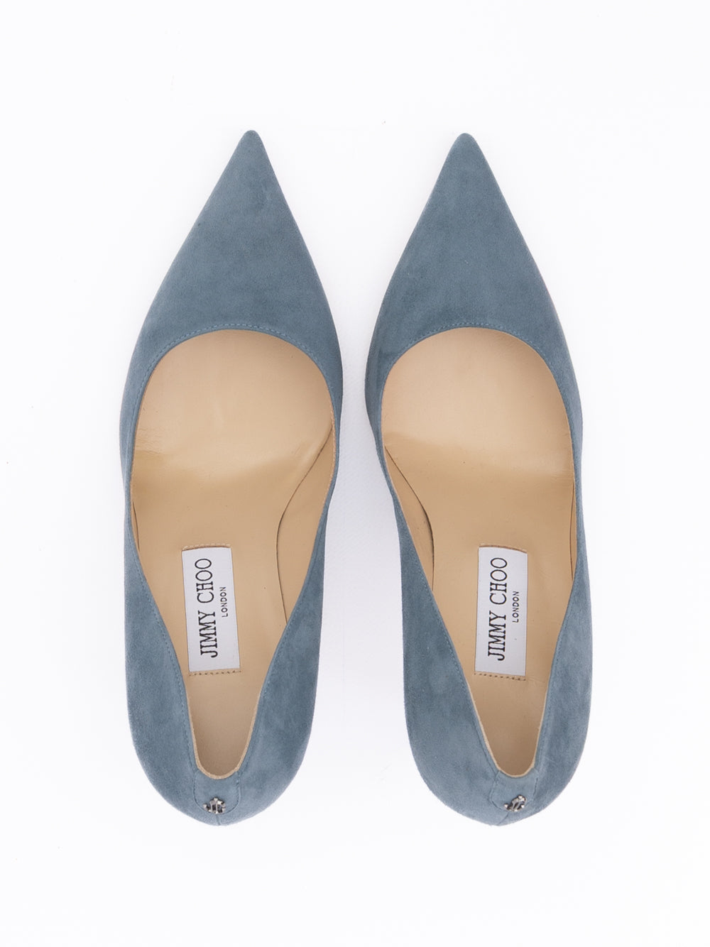 Dusk Blue Suede Agnes Pumps-thumbmail-3