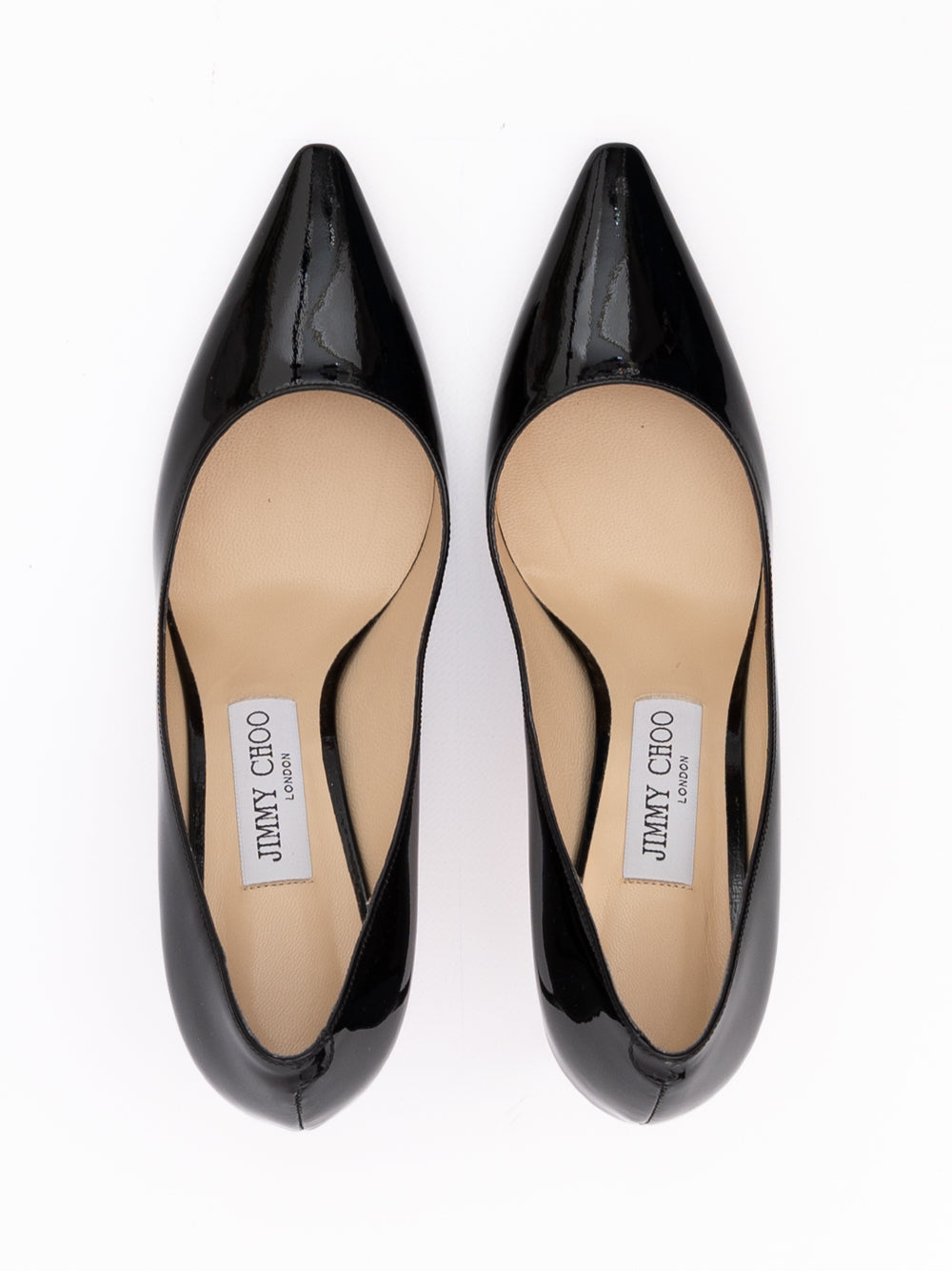 Black Patent Leather Romy 85 Pumps-thumbmail-3