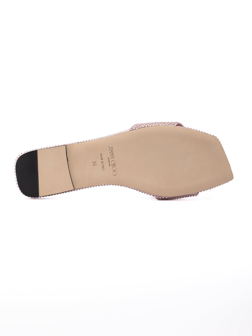 Pink Satin Crystal Clovis Flat-thumbmail-4