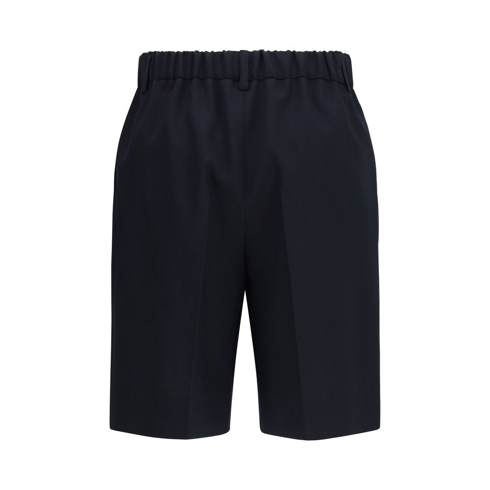 Black Cotton Short And Mini Shorts Gucci