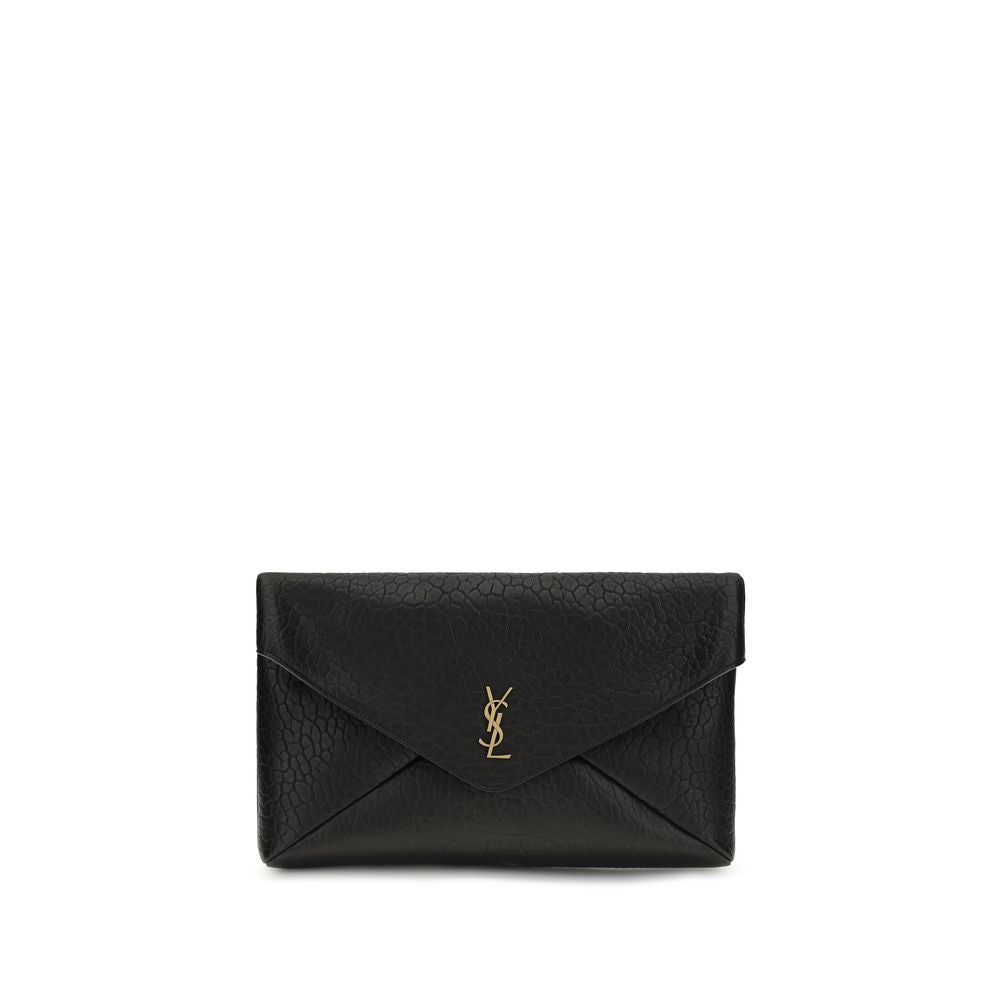 Black Lamb Ovis Aries Aries Shoulder Bag Saint Laurent