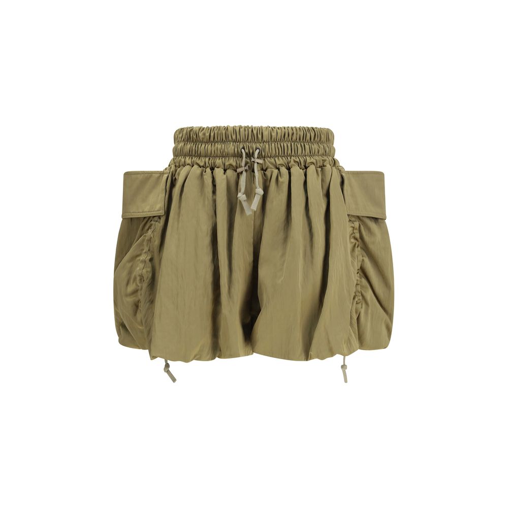 Bicolor Viscose Bermuda Shorts Balmain