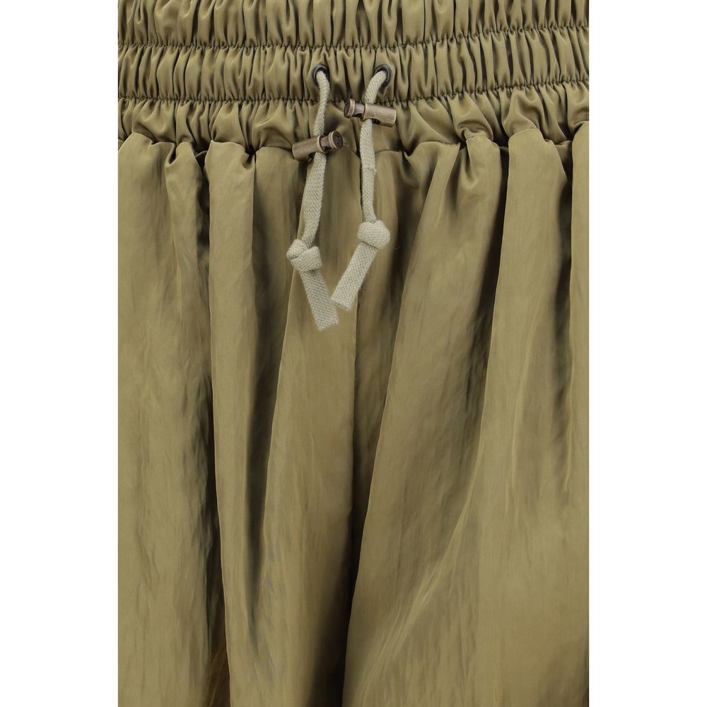 Bicolor Viscose Bermuda Shorts Balmain